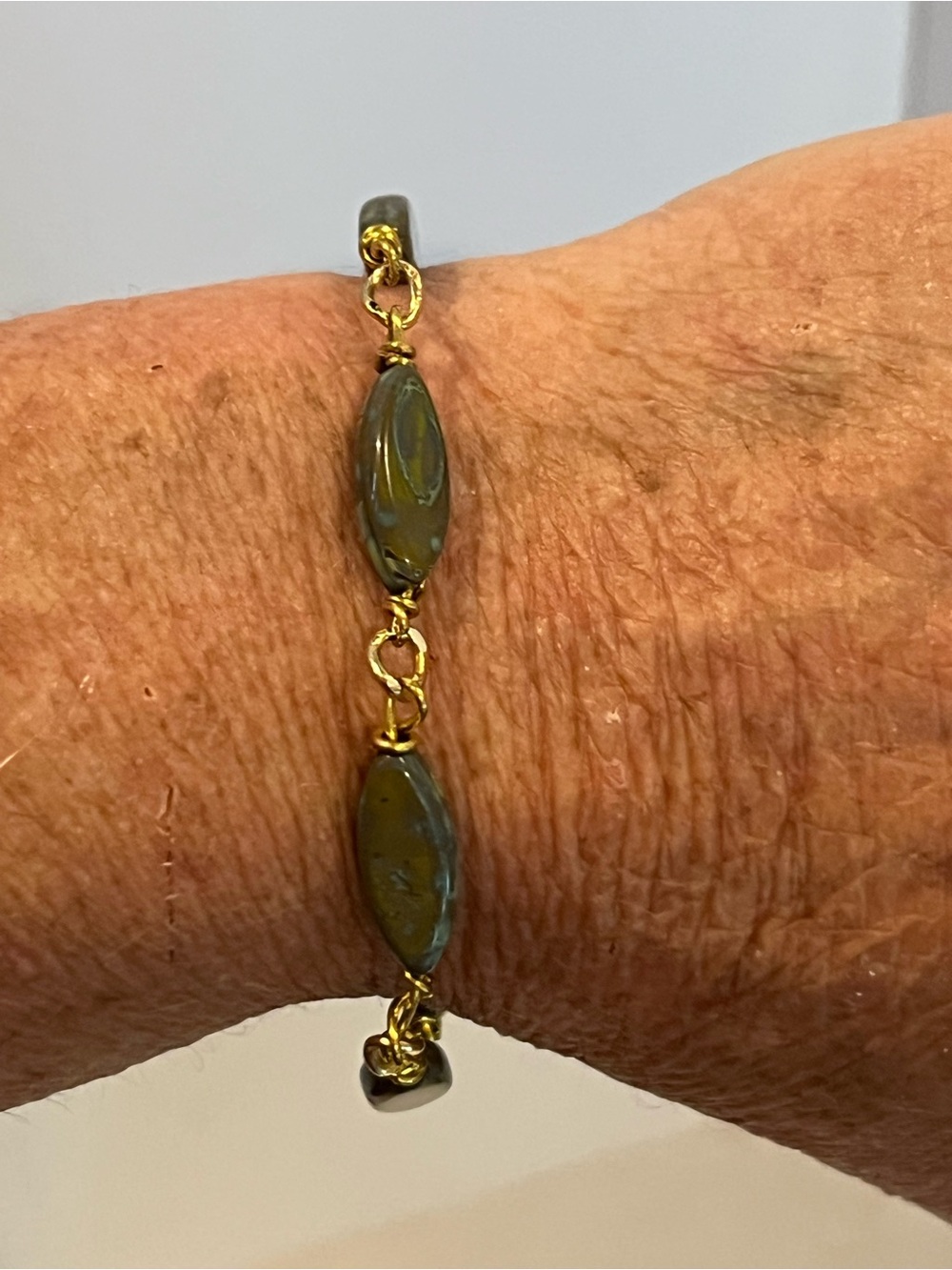 Green Jasper Bracelet - Picture 3 of 4